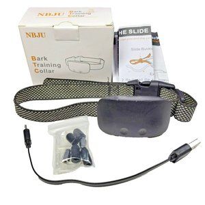 NBJU Automatic Bark Collar for Dogs Rechargeable Anti Barking Training Collar